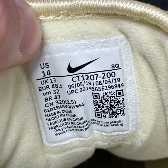 Nike Air Max 1 Houndstooth Bronze Eclipse Total Orange Mens 14 CT1207-200 - Picture 8 of 8